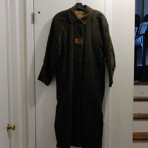 Green Suede Coat